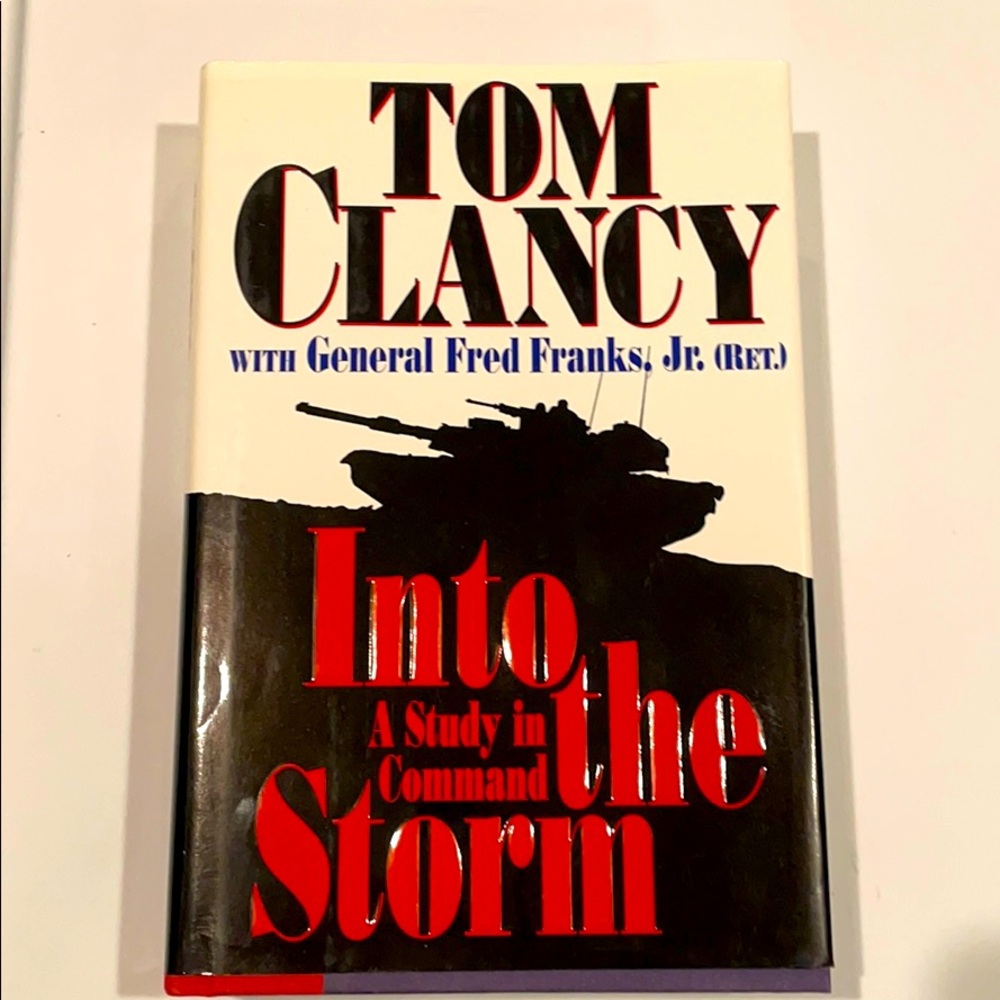 Into a study in command the storm